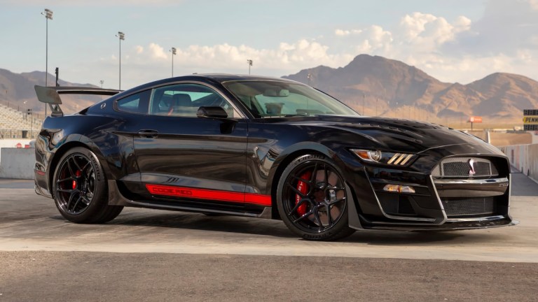 1,300-HP Ford Mustang Shelby GT500 Code Red Ditches Supercharger for ...