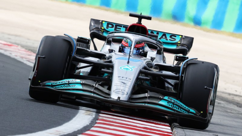 Mercedes-AMG F1 W13 at the 2022 Hungarian Grand Prix