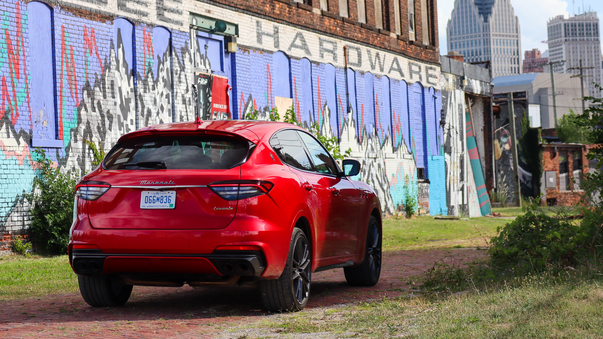 Maserati Levante Trofeo Rear Corktown