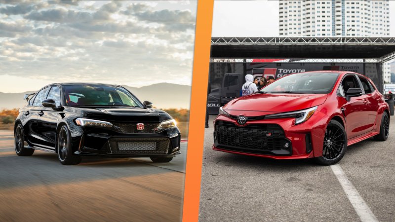 2023 Honda Civic Type R vs. 2023 Toyota GR Corolla: How They Compare