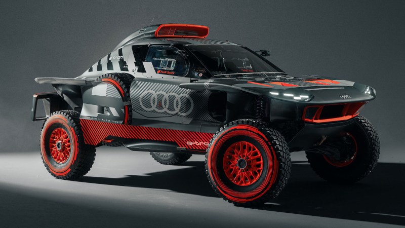 Audi RS Q E-Tron E2 rally car