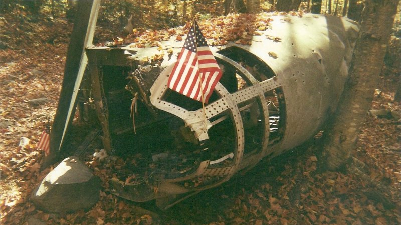 There’s a Crashed B-52 Bomber in Maine That You Can Visit