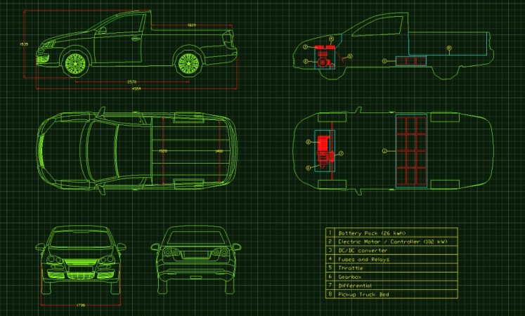 This Company Is Turning Used Corollas Into $35K Compact Electric Pickups