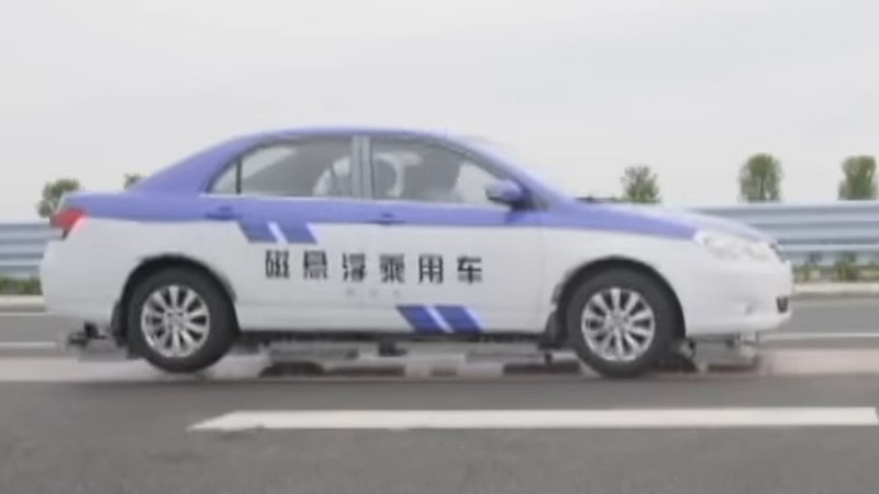 China Is Testing a Maglev Car, for Some Reason