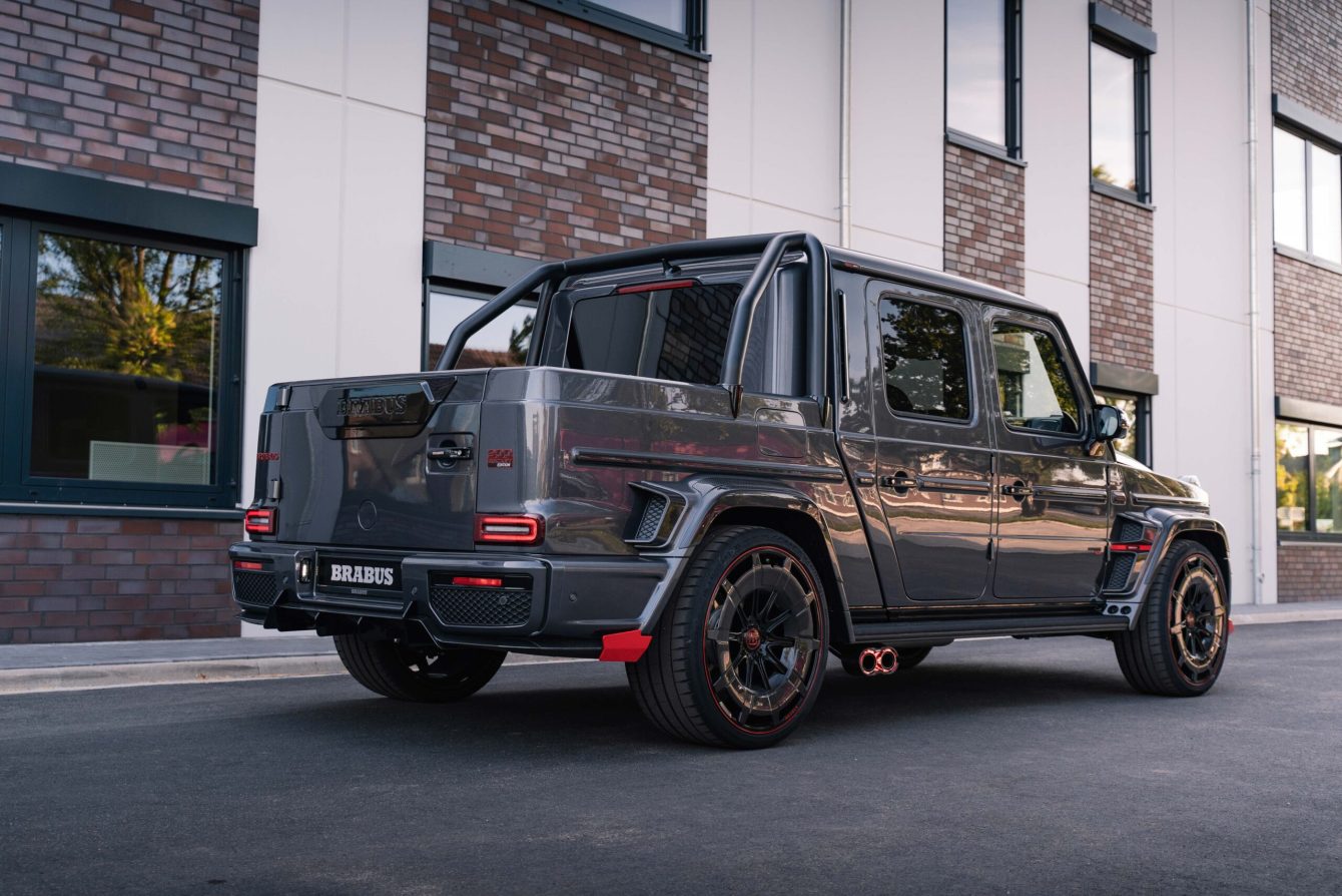 Brabus Is Now Making Lowered Mercedes G-Wagen Pickups With 900 HP