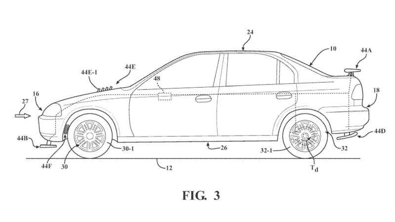 GM Patents Active Aero System to Stop Cars From Hydroplaning