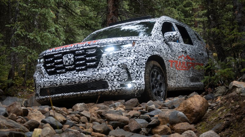 2023 Honda Pilot Trailsport Prototype Off-Road Review: Respectably Rugged