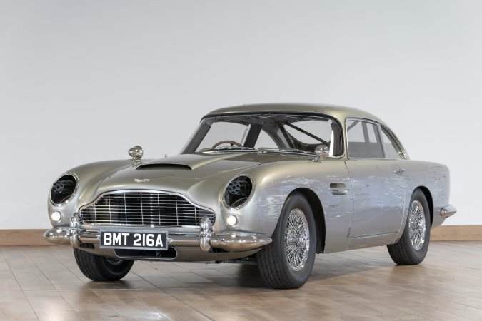 Aston Martin DB5 James Bond Stunt Replica Nets $3.2M at Charity Auction