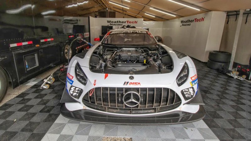 Inside Mercedes-AMG’s Rolling Bank of GT Race Car Parts