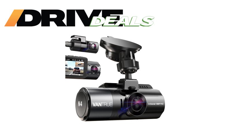 Vantrue N4 3 Channel 4K Dash Cam, 4K+1080P Front and Rear, 4K+1080P Front and Inside, 1440P+1080P+1080P