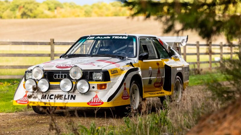 The Best Group B Audi Quattro S1 E2 Will Be Auctioned. Yes, That One