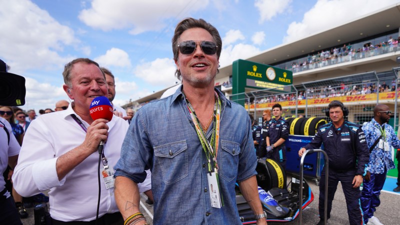 Everyone Calm Down About Brad Pitt’s F1 Movie Car Crash