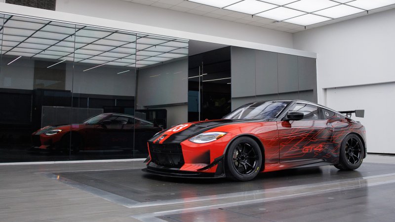 The Nissan Z GT4 Race Car Is Here With 450 HP and It Looks Sick