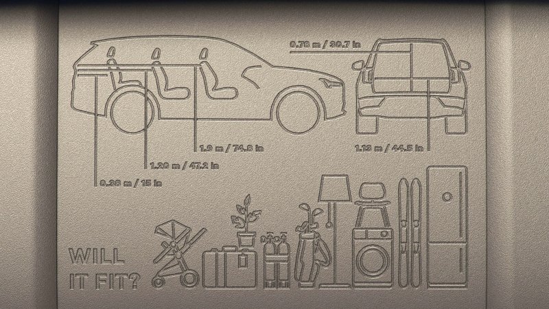 2024 Volvo EX90 Has a Handy Built-In Cargo Diagram That Every Car Needs