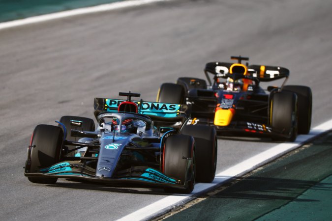 Russell Battles Verstappen to Thrilling F1 Sprint Race Win