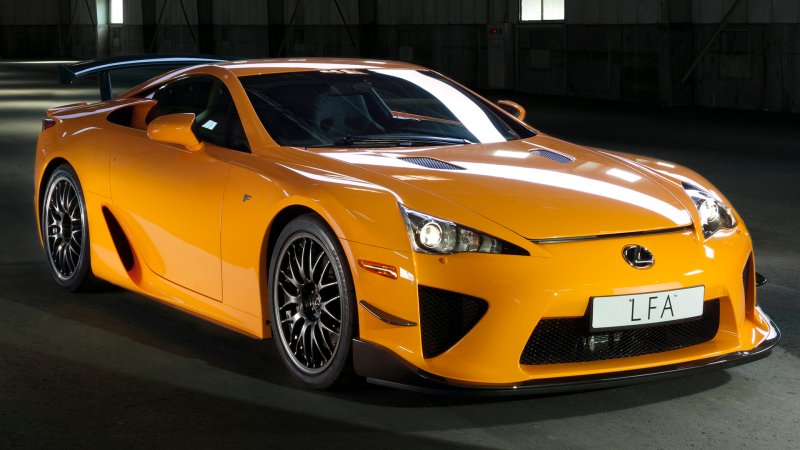 2012 Lexus LFA Nurburgring Package in yellow