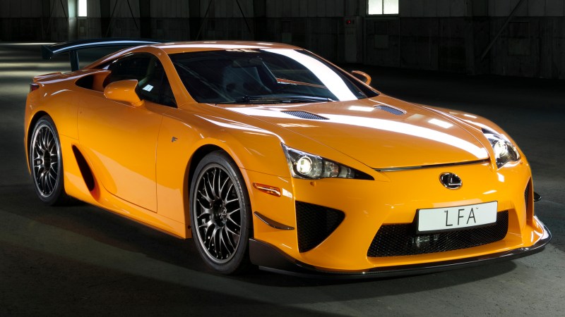 2012 Lexus LFA Nurburgring Package in yellow