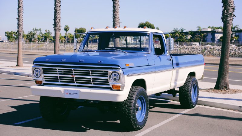 velocity restorations ford f-250 restomod truck