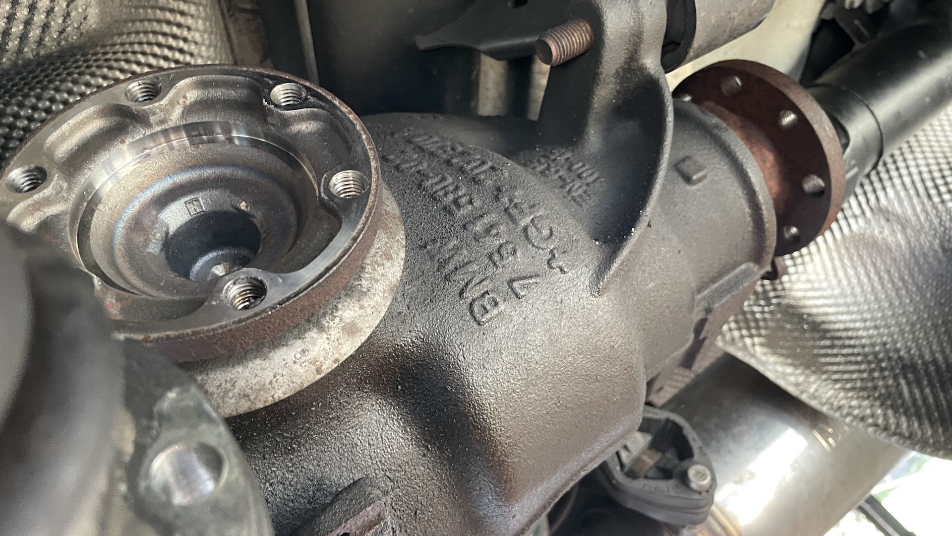 E82 BMW 128i differential