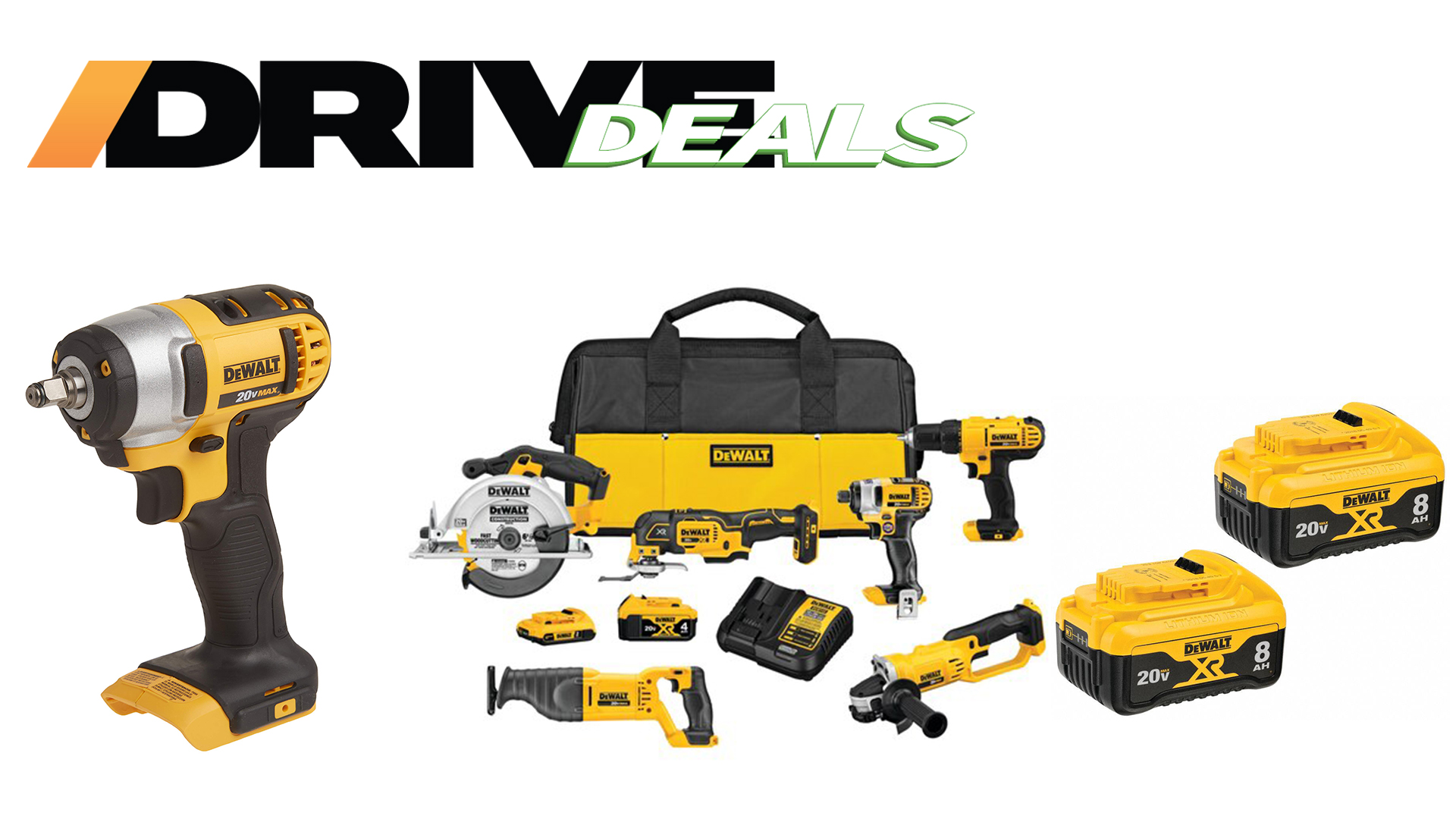 The Best DeWalt Cyber Monday Deals At Amazon