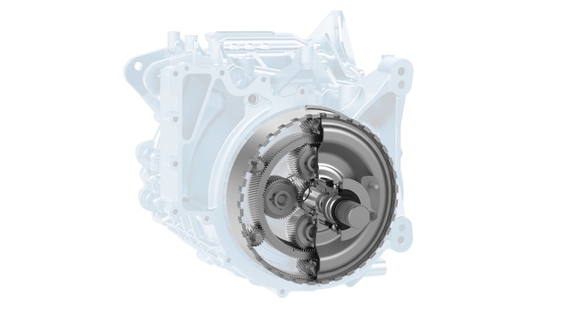 A planetary gear set inside ZF's next-generation electric vehicle drive unit