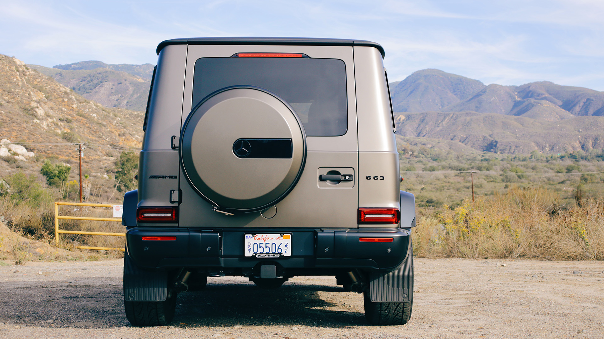 Mercedes-AMG G63 rear view