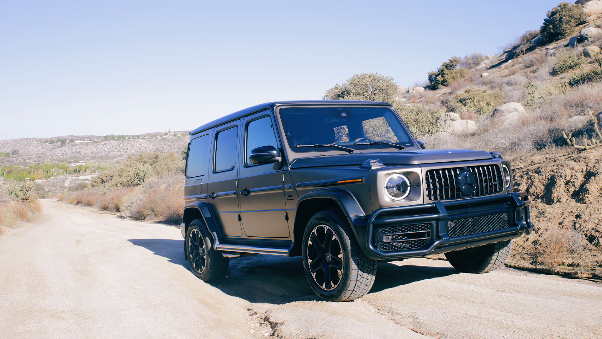 Mercedes-AMG G63 exterior off-road