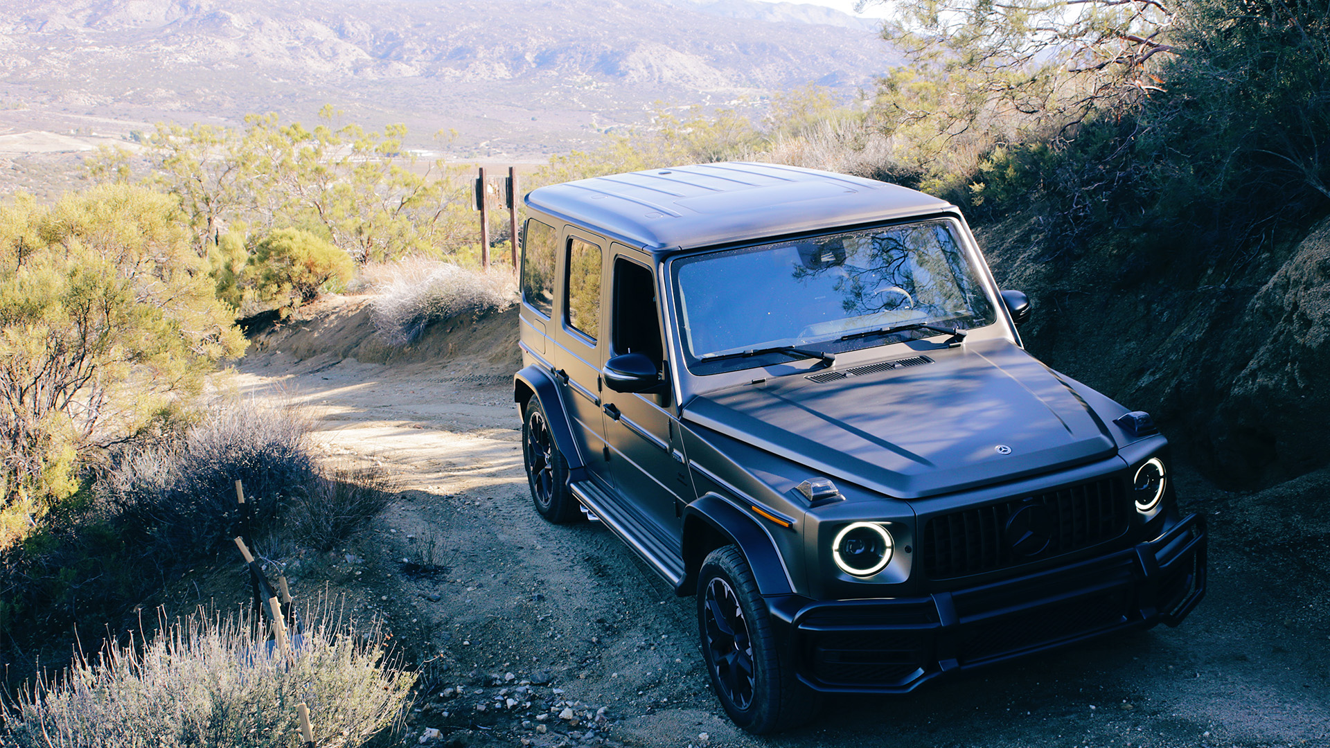 Mercedes-AMG G63 off-roading