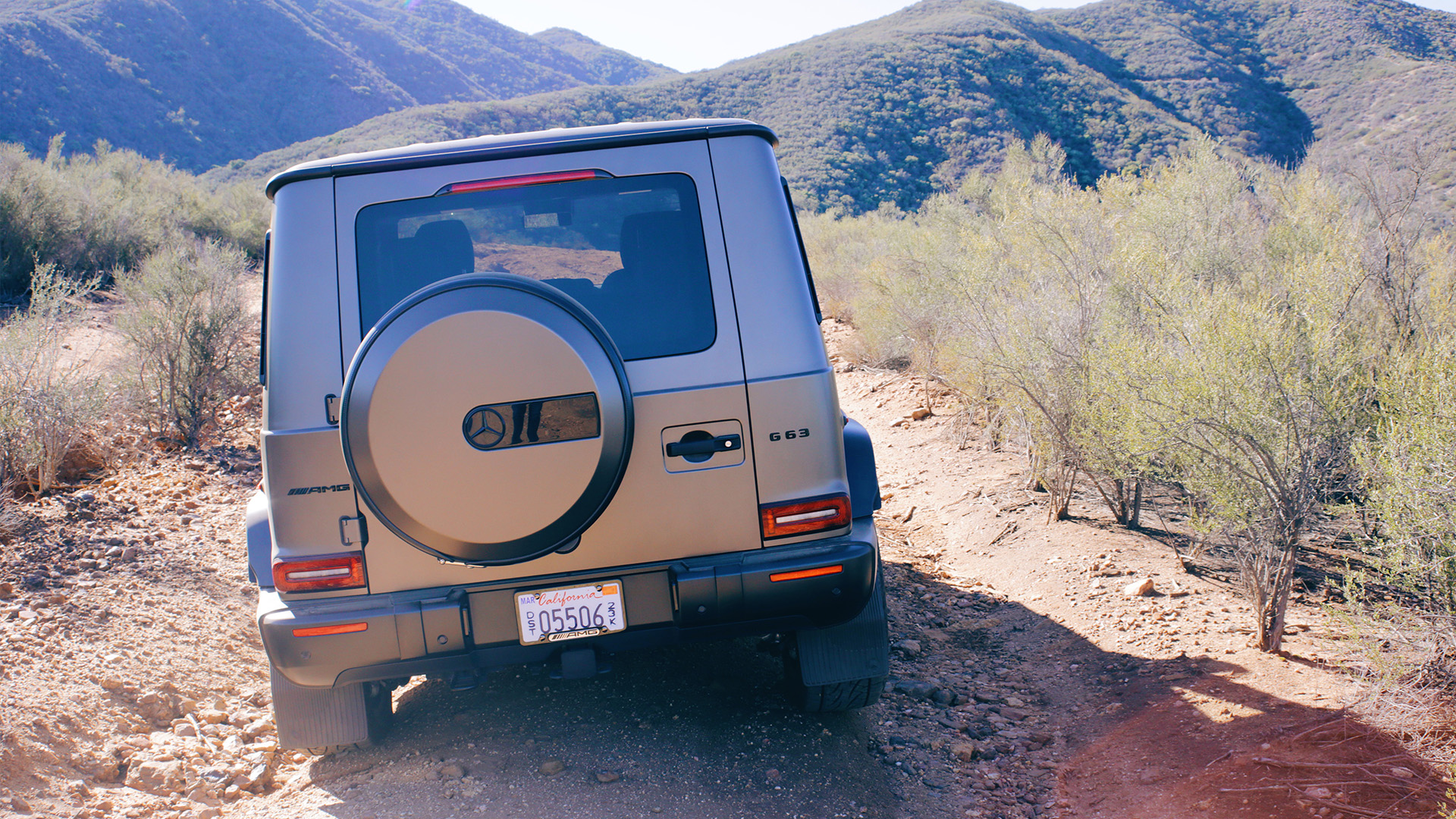 Mercedes-AMG G63 rear end