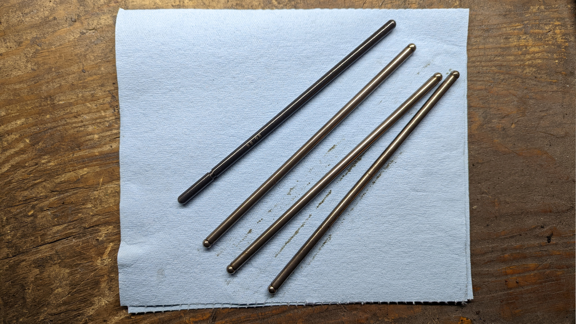 Pushrods and Pushrod Measuring Tool