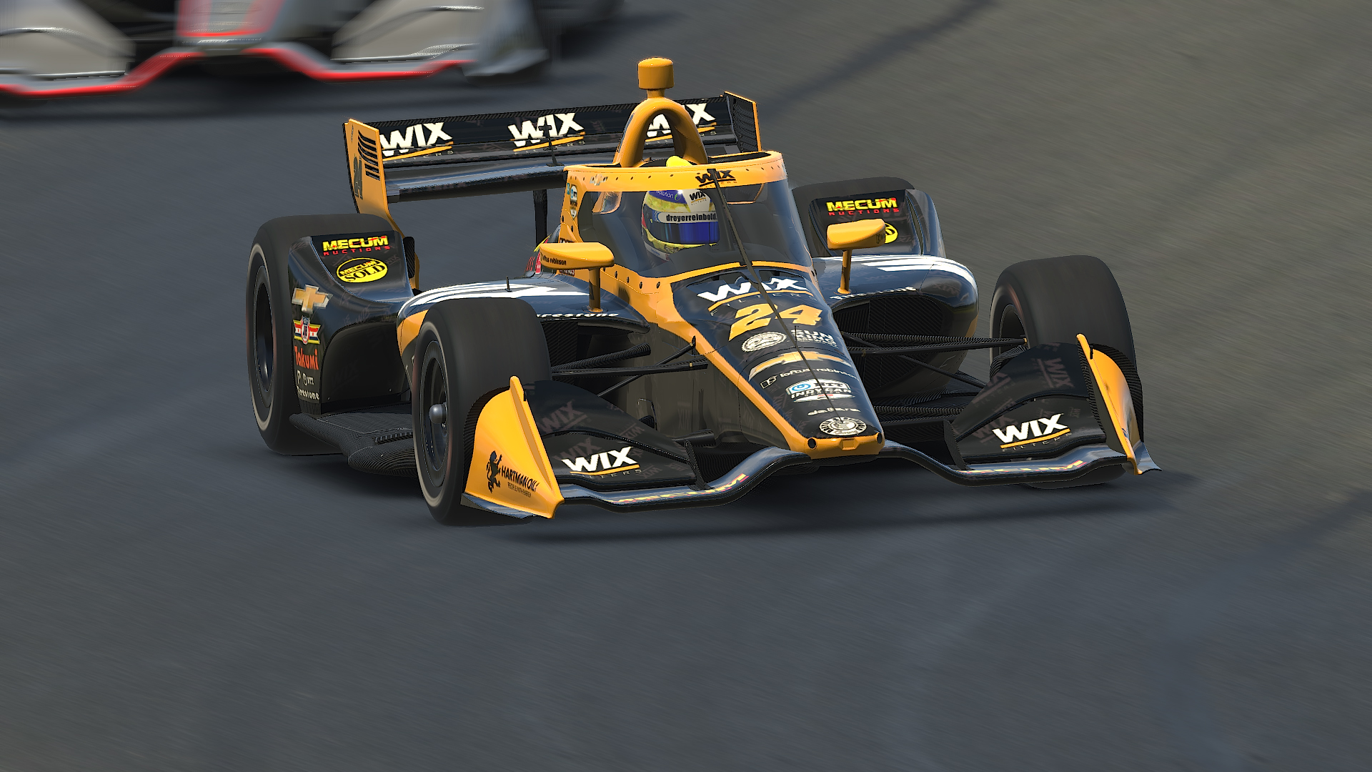 Dallara IR18 in iRacing