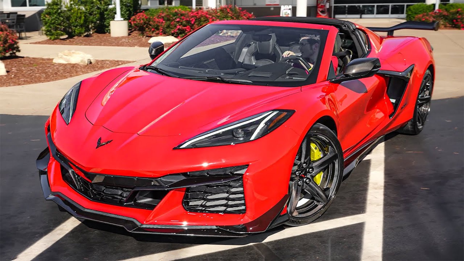 2023 Chevrolet Corvette Z06 in red