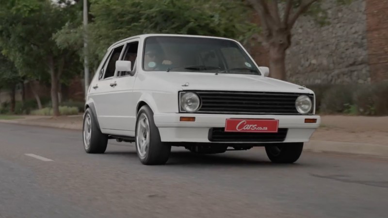 Monster MK1 VW Golf Packs Two Turbo VR6s, Two Transmissions