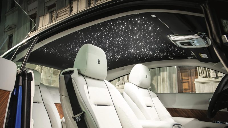 See What It’s Like Behind a Rolls-Royce Starlight Headlining