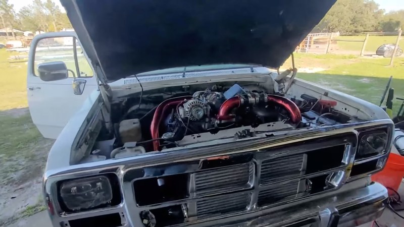 6.0L Ford Power Stroke Swap Into a First-Gen Ram Is Total Blasphemy