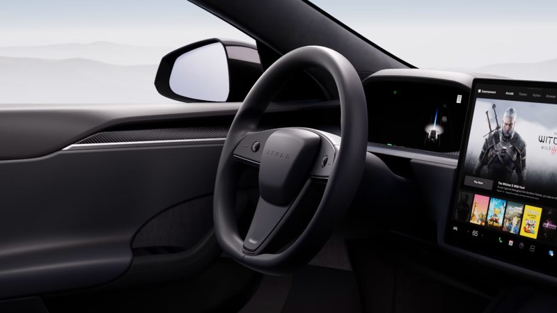 Tesla Model S Model X Yoke Steering Wheel