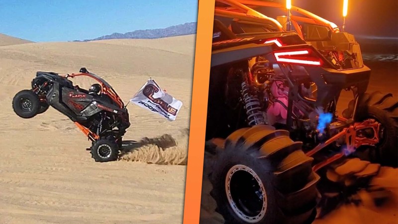 Very Boosted Polaris RZR Pro R Makes 643 WHP, Rips Wheelies Everywhere