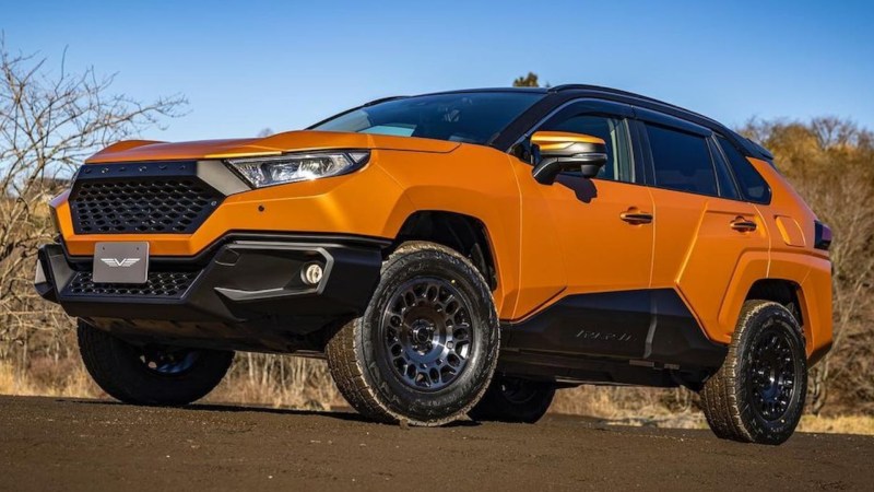 Toyota RAV4 Gets Brawny Makeover In Rugged Tokyo Auto Salon Build