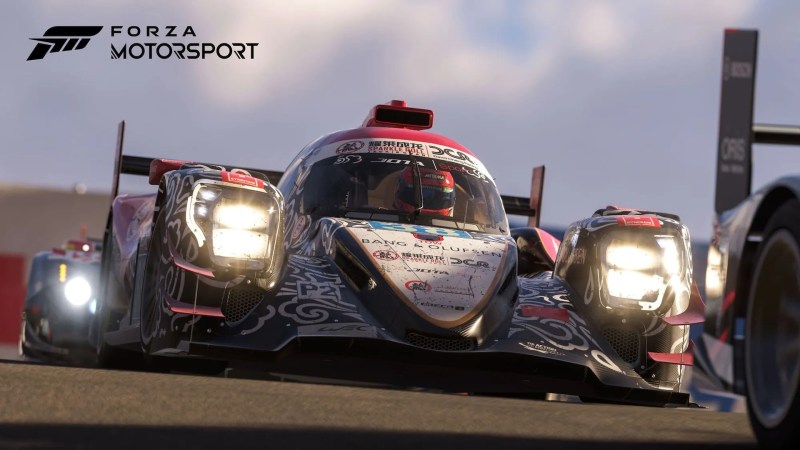 Forza Motorsport (2023) gameplay with a prototype race car