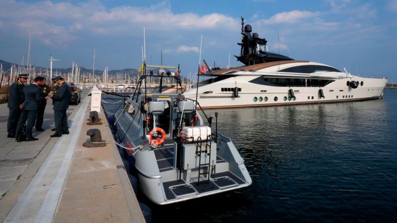 Nikita Mazepin’s Oligarch Dad Is Wanted by Italy Over Disappearing Yachts