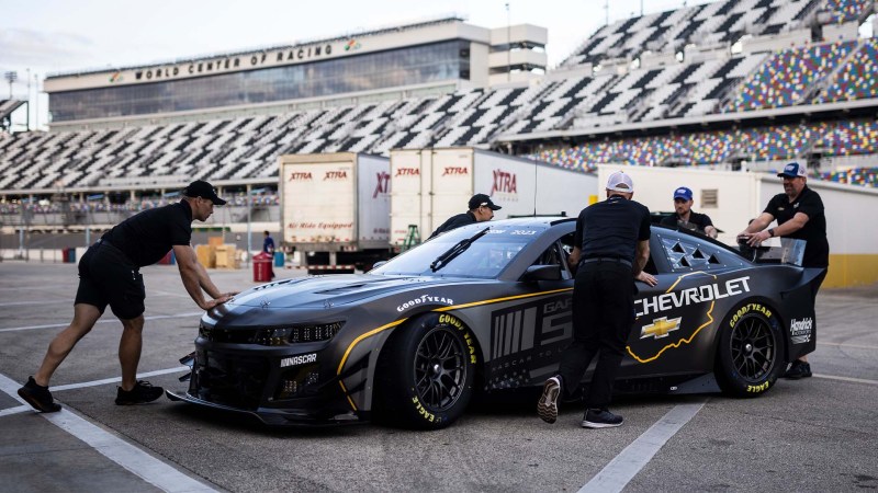 NASCAR’s Chevy Camaro Le Mans Entry Matches GTD Lap Times Around Daytona