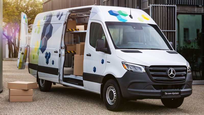 2024 Mercedes-Benz eSprinter EV Van: Up to 248 Miles of Range, US Launch This Year