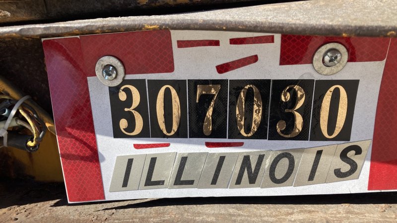 Iowa Illinois License Plate