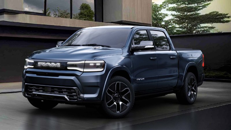 Ram Clearly Thinks a Gas Engine Range Extender Will Sell Electric Trucks