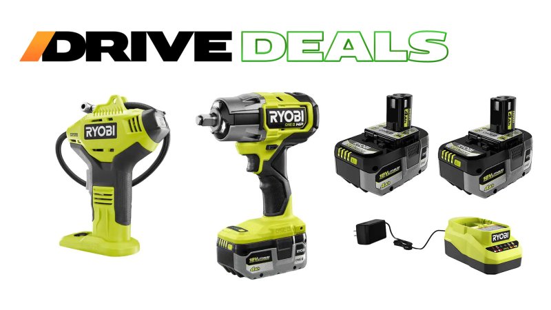 ryobi tools on sale at Home Depot