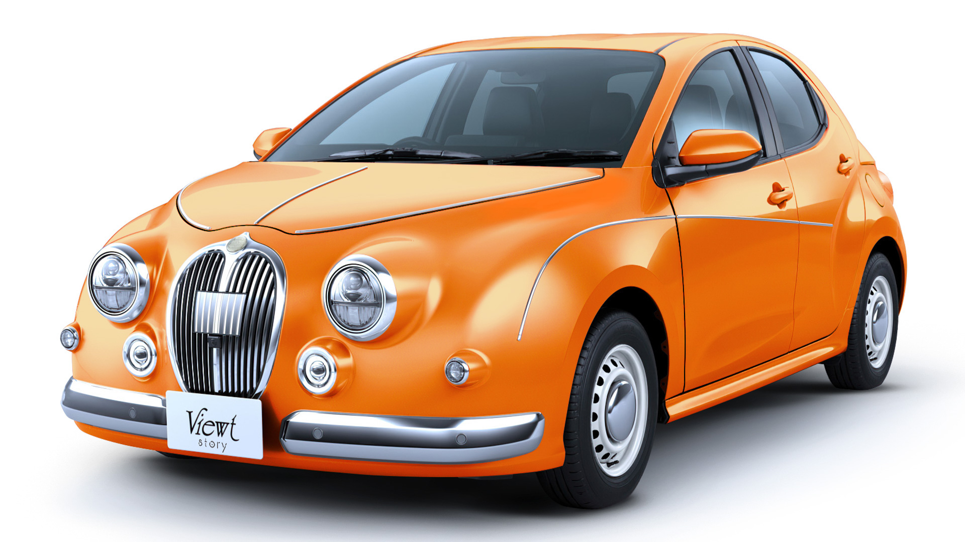 Mitsuoka Viewt Story in orange