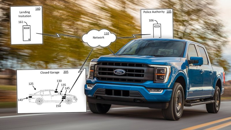 Ford Applies to Patent Self-Repossessing Cars That Can Drive Themselves Away