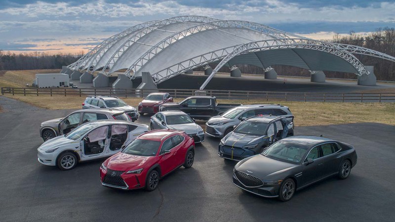 Tougher IIHS Crash Tests Cut Top Safety Award Winning Cars in Half for 2023