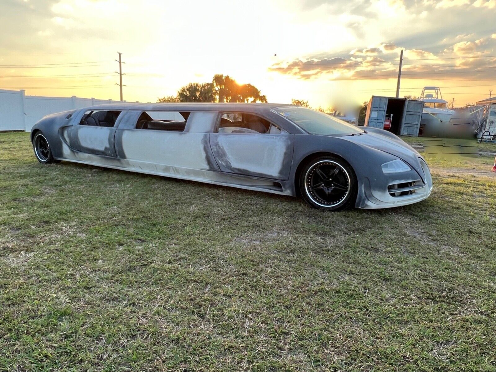 bugatti limousine interior