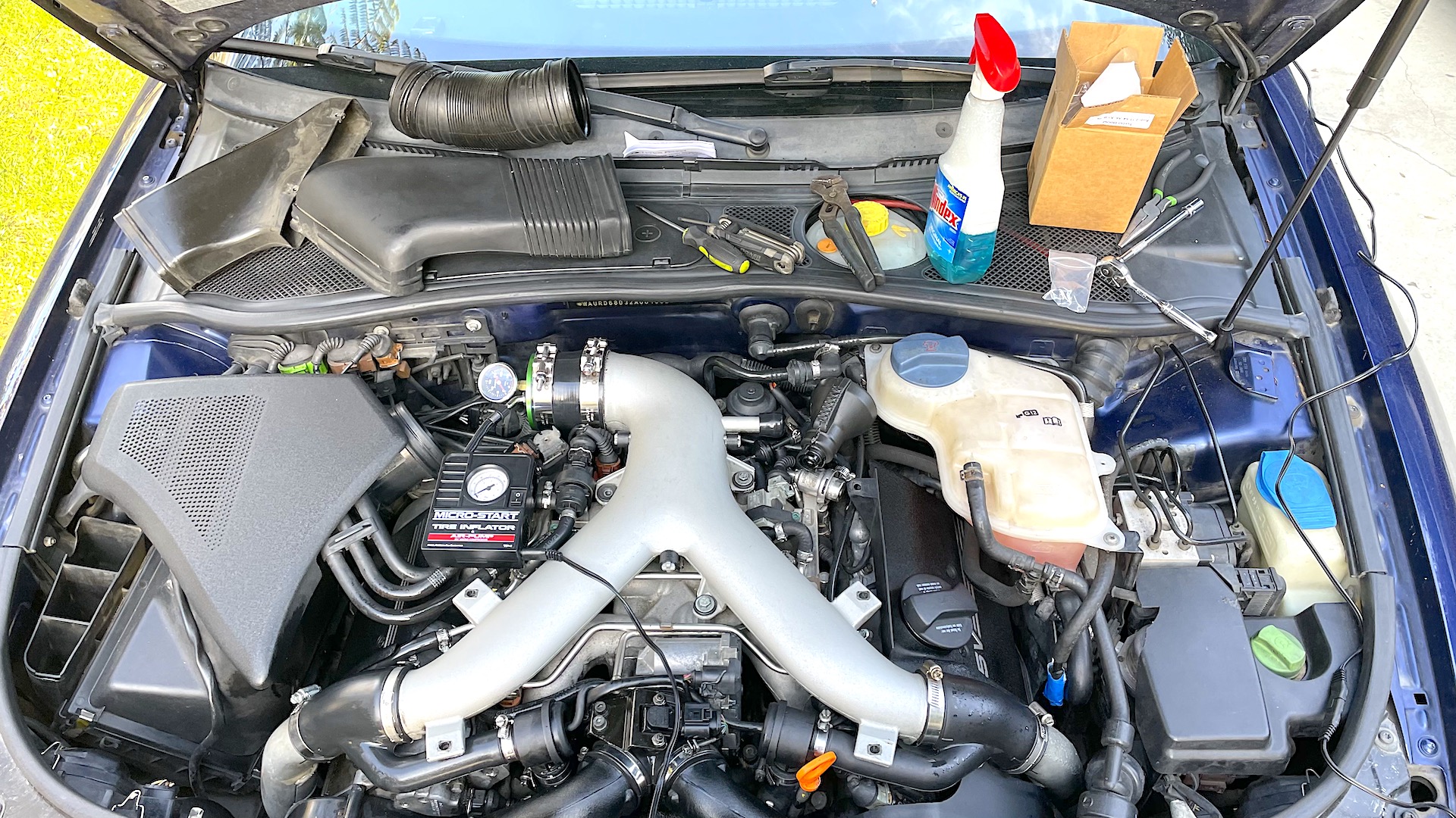 here's how to perform a boost leak test